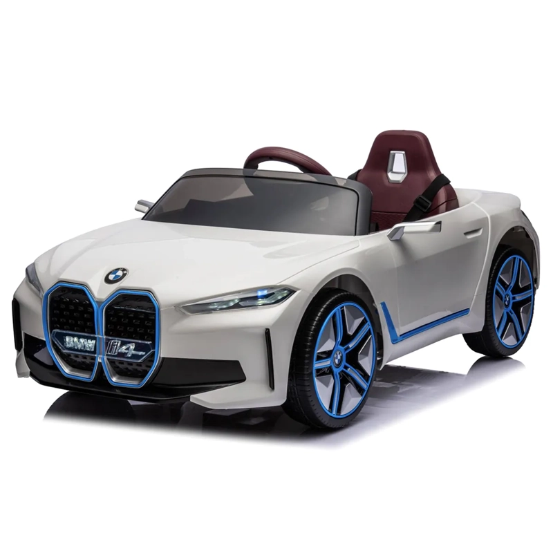 AUTO A BATERÍA KIDSCOOL BMW I4 BLANCO 12V