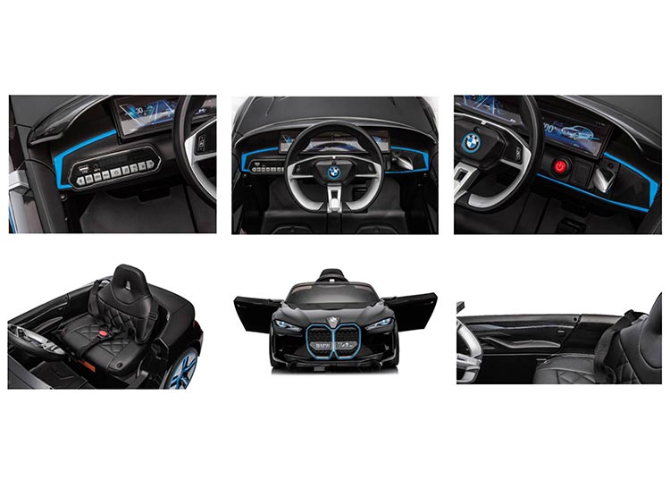 AUTO A BATERÍA BMW I4 NEGRO 12V  - 6