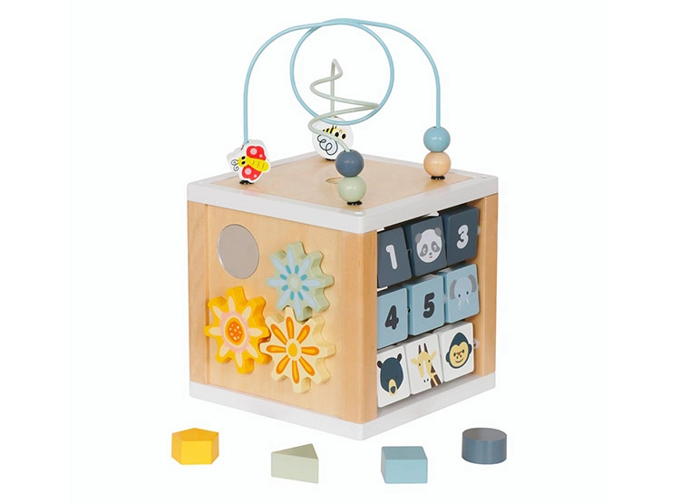 DIDACTICO CUBO DE ACTIVIDADES MONTESSORI