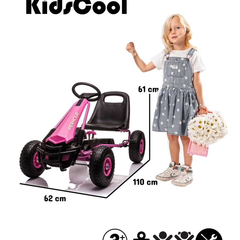 GO KART A PEDALES EMILY ROSADO - 6