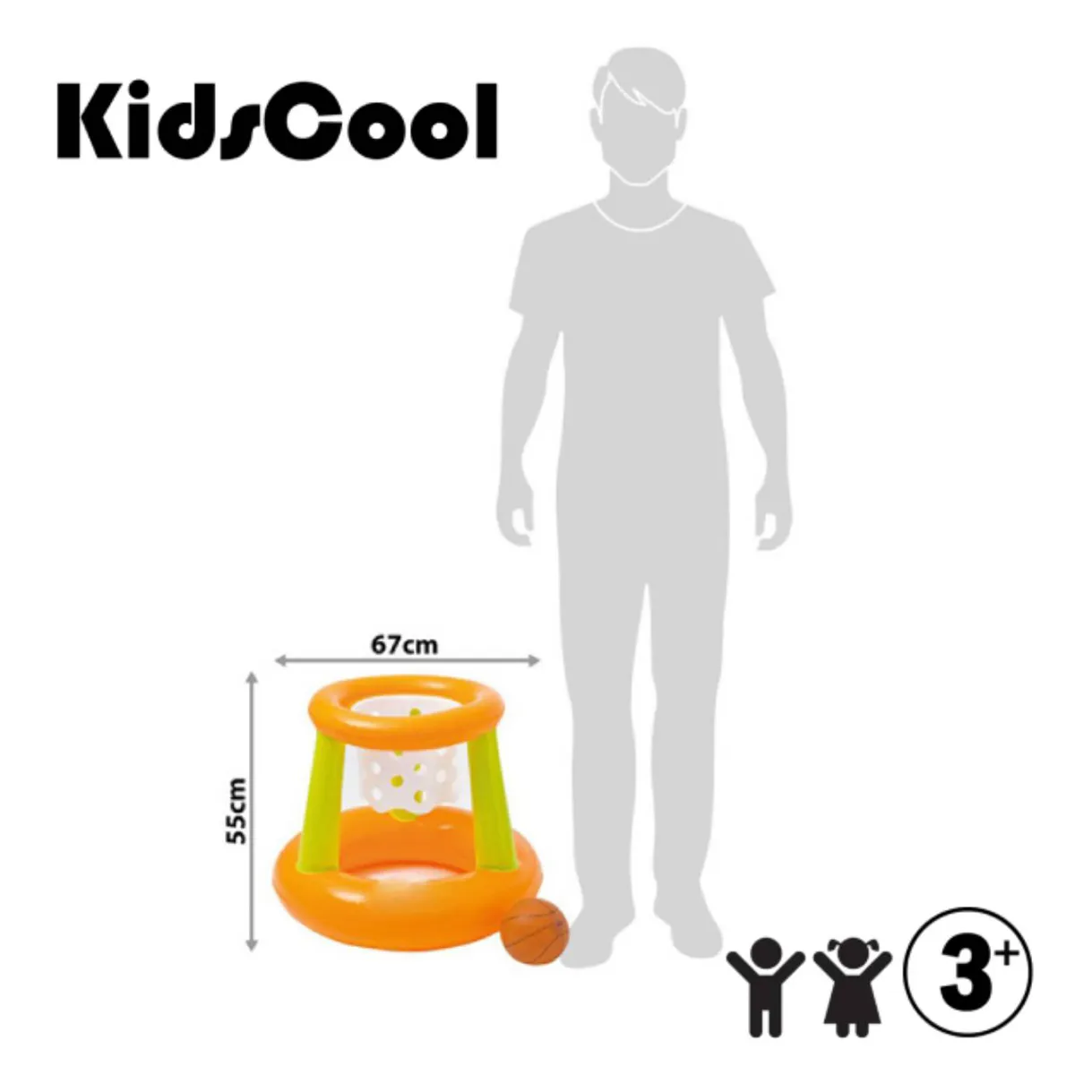 JUEGO INFLABLE KIDSCOOL BASQUET - 5