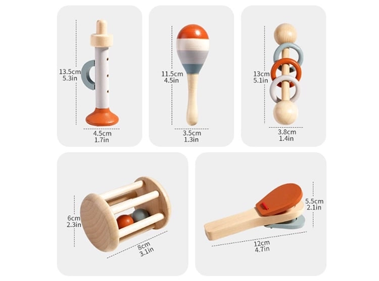 DIDACTICO SET MUSICAL 5 MONTESSORI - 5