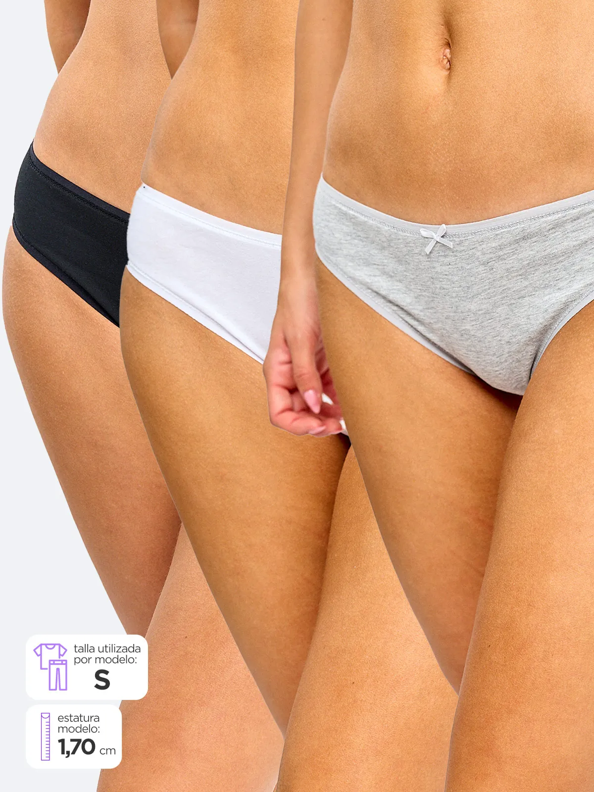 PACK 5 CALZONES INDEX BIKINI - 1