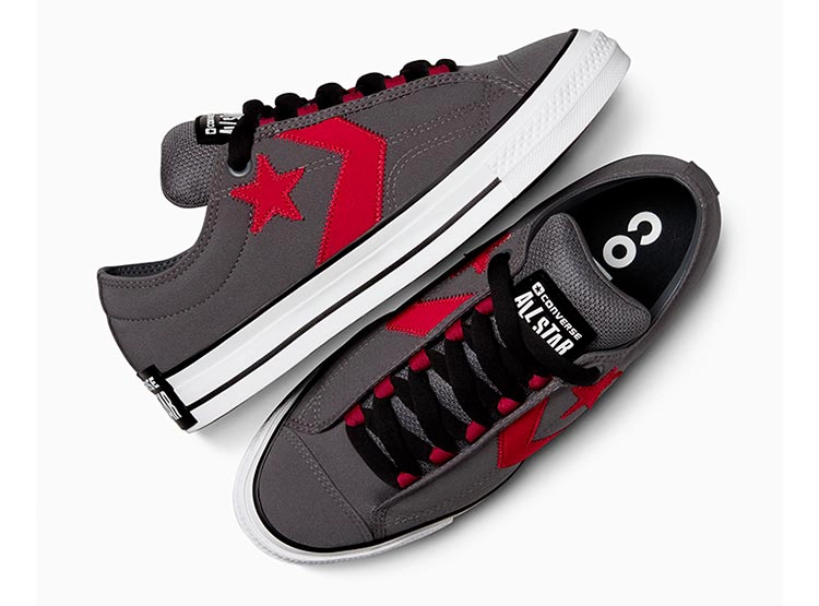 ZAPATILLAS UNISEX CONVERSE URBANO GRIS STAR PLAYER 76 PUFF - 4