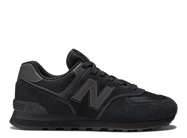 ZAPATILLAS HOMBRE NEW BALANCE CASUAL NEGRO ML574EVE CUERO - 1