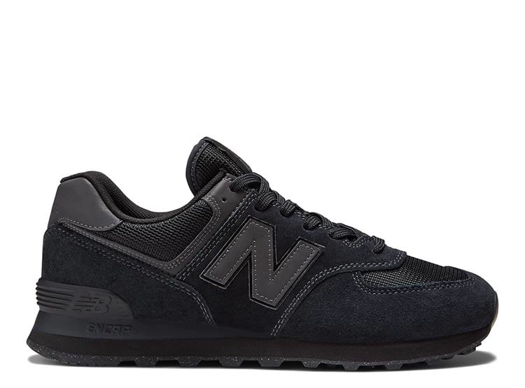 ZAPATILLAS HOMBRE NEW BALANCE CASUAL NEGRO ML574EVE CUERO - 1