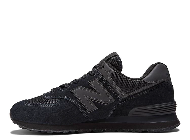 ZAPATILLAS HOMBRE NEW BALANCE CASUAL NEGRO ML574EVE CUERO - 3