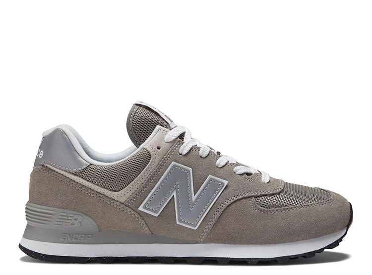 ZAPATILLAS HOMBRE NEW BALANCE CASUAL GRIS ML574EVG CUERO - 1