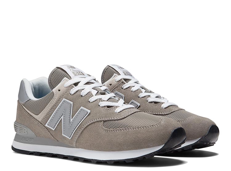 ZAPATILLAS HOMBRE NEW BALANCE CASUAL GRIS ML574EVG CUERO - 2