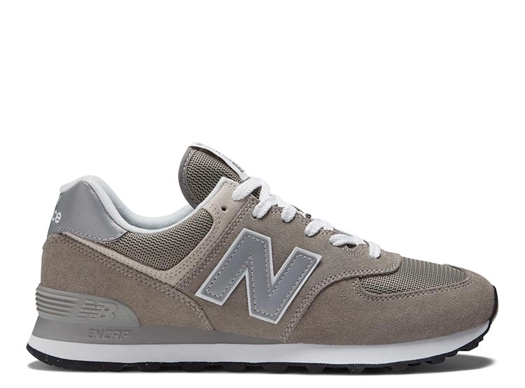 ZAPATILLAS HOMBRE NEW BALANCE CASUAL GRIS ML574EVG CUERO