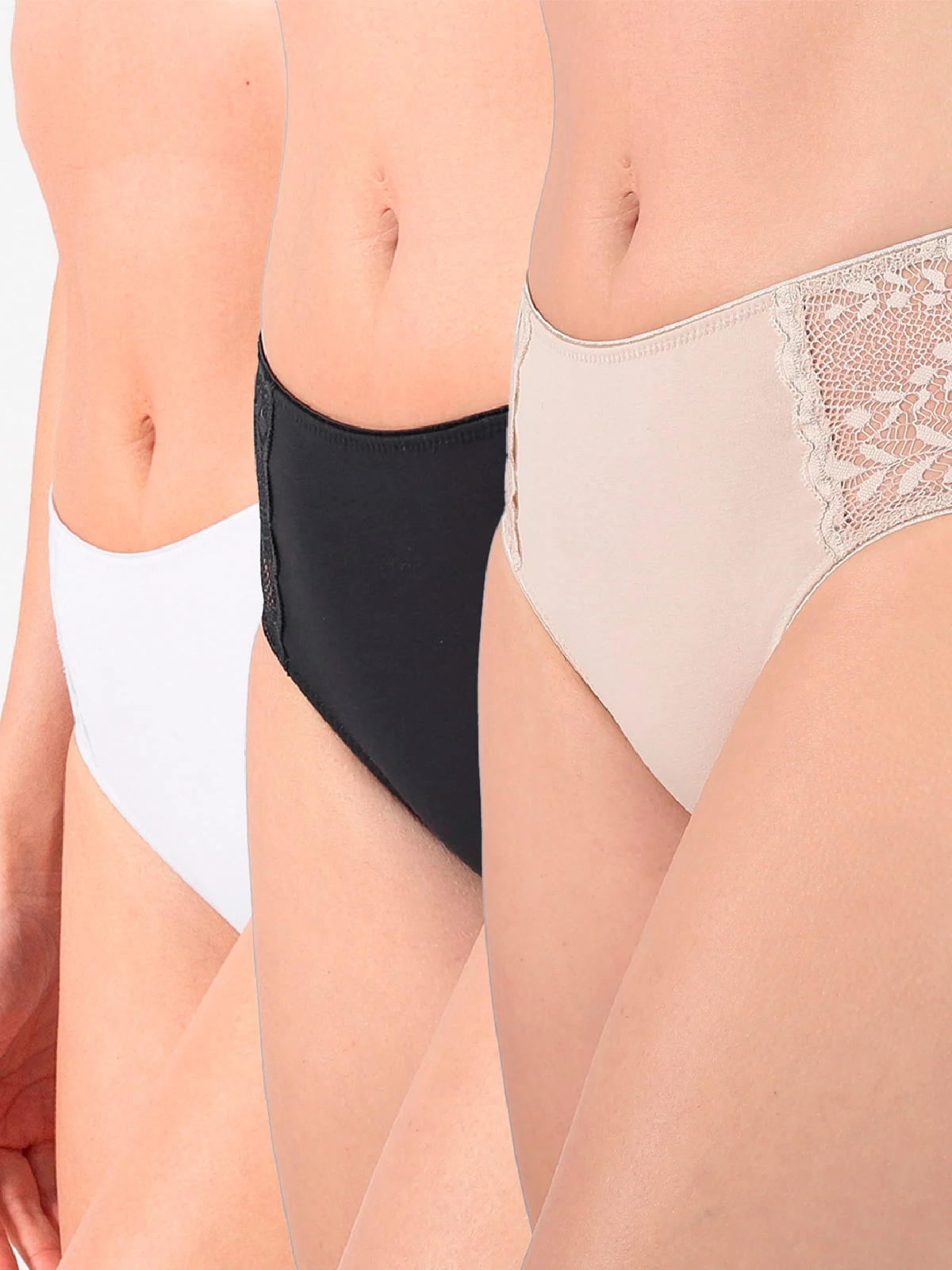 CALZÓN KAYSER PACK X3 ALGODÓN PANTALETA - 1