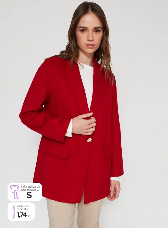 ABRIGO LANA MUJER CACHAREL - 1