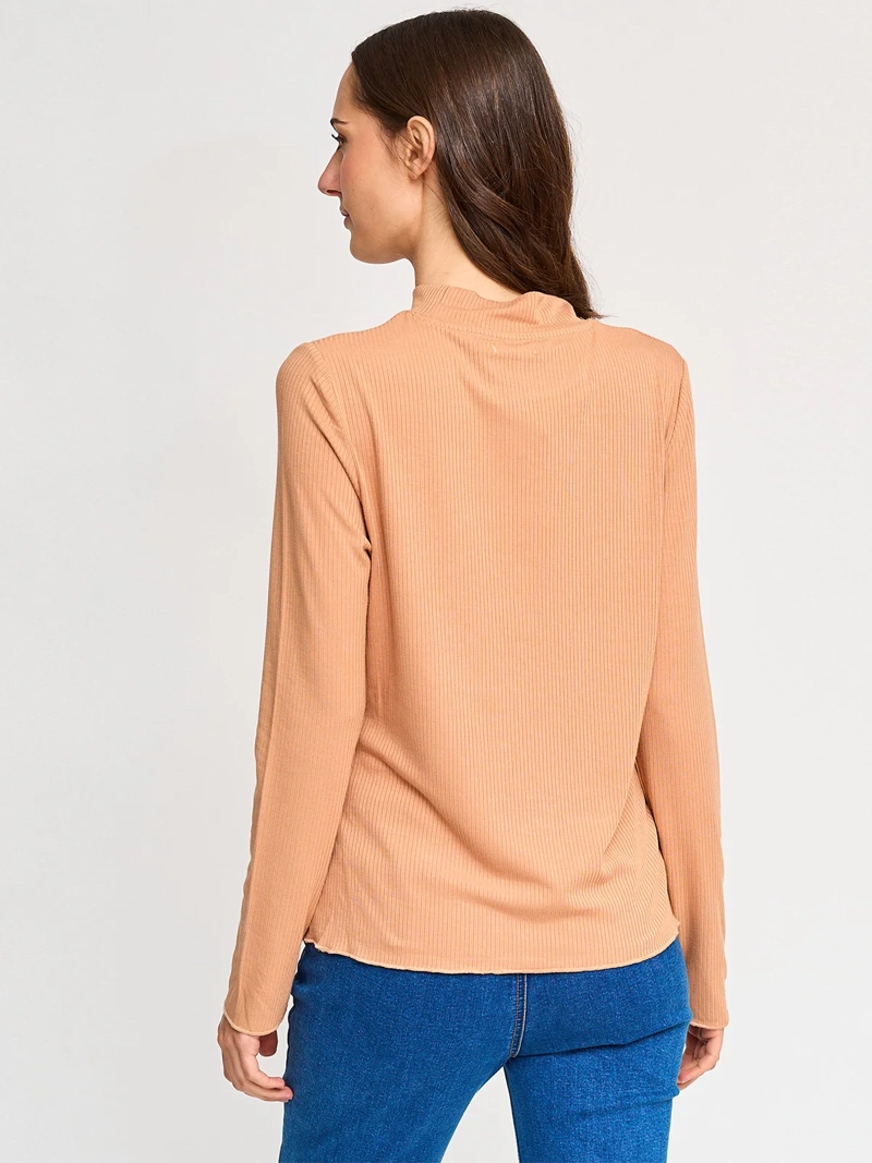 POLERA MANGA LARGA MUJER PEPE JEANS CUELLO MOCK - 2