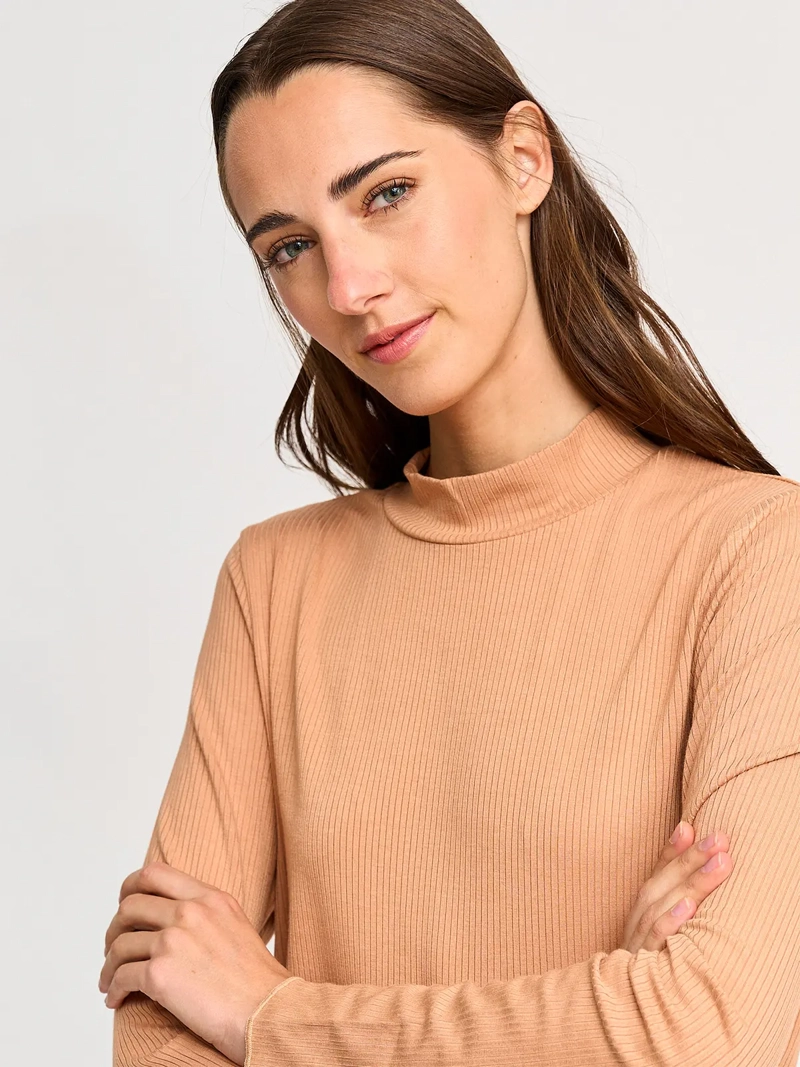 POLERA MANGA LARGA MUJER PEPE JEANS CUELLO MOCK - 3