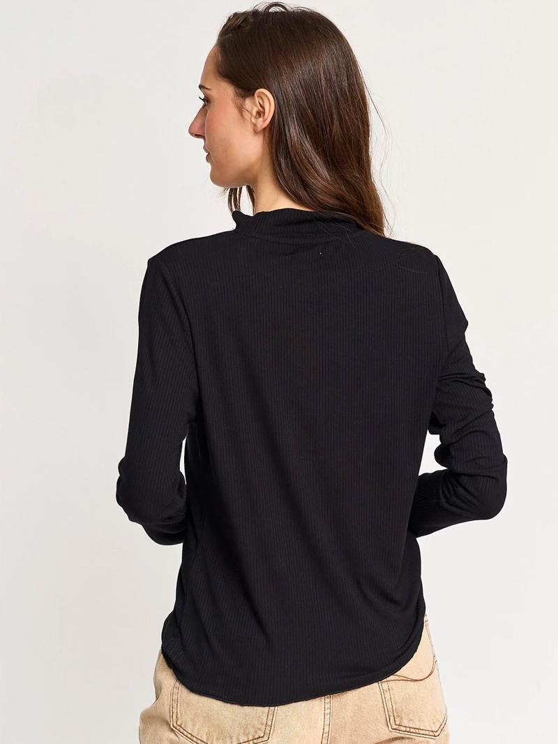 POLERA MANGA LARGA MUJER PEPE JEANS CUELLO MOCK - 2