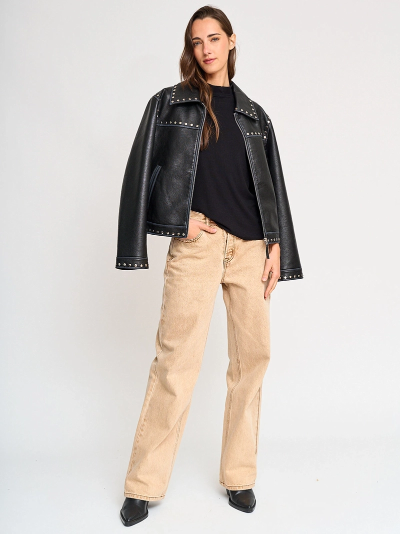 POLERA MANGA LARGA MUJER PEPE JEANS CUELLO MOCK - 4
