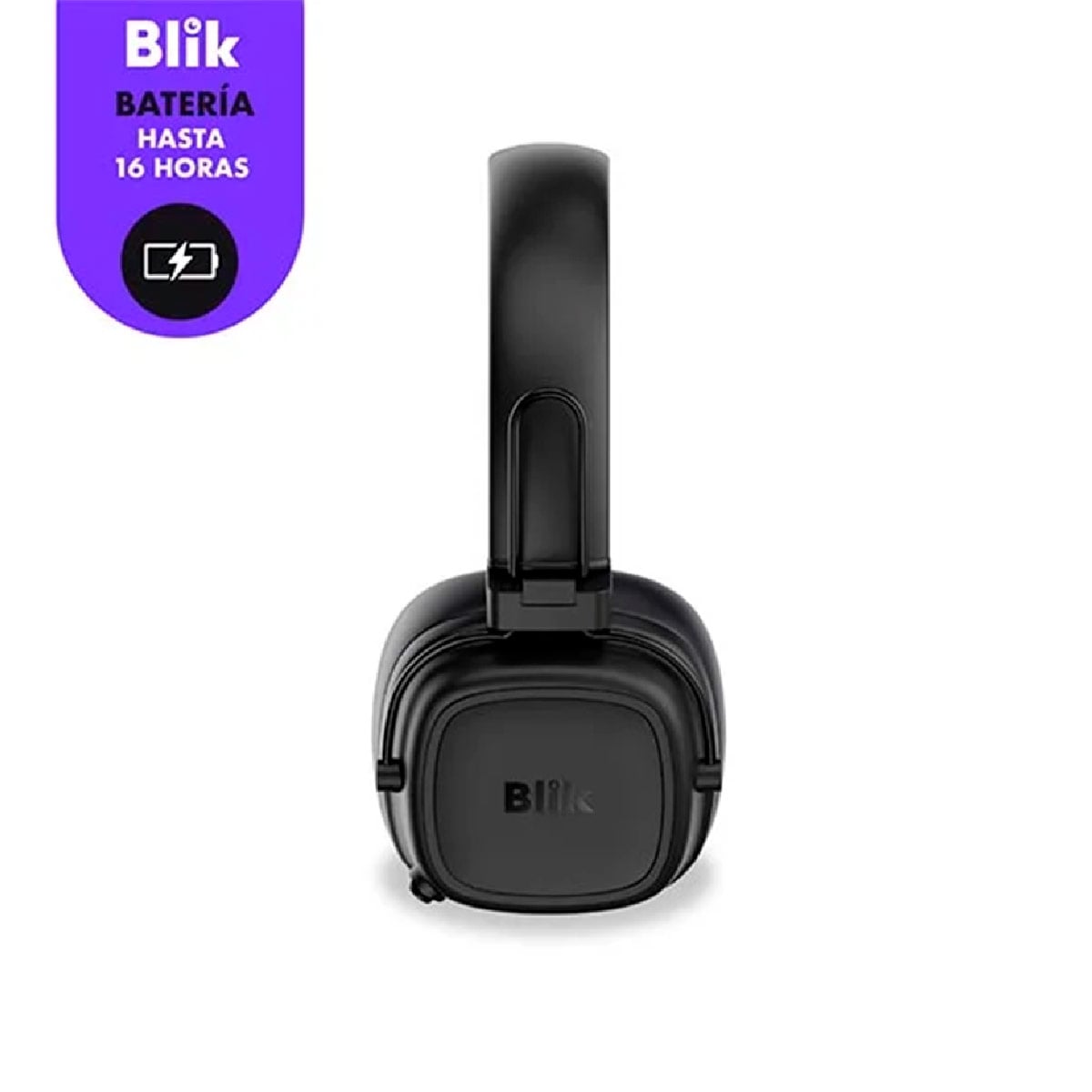 AUDÍFONOS BLUETOOTH INALÁMBRICOS BLIK FEEL250 NEGROS 20 HRS - 3