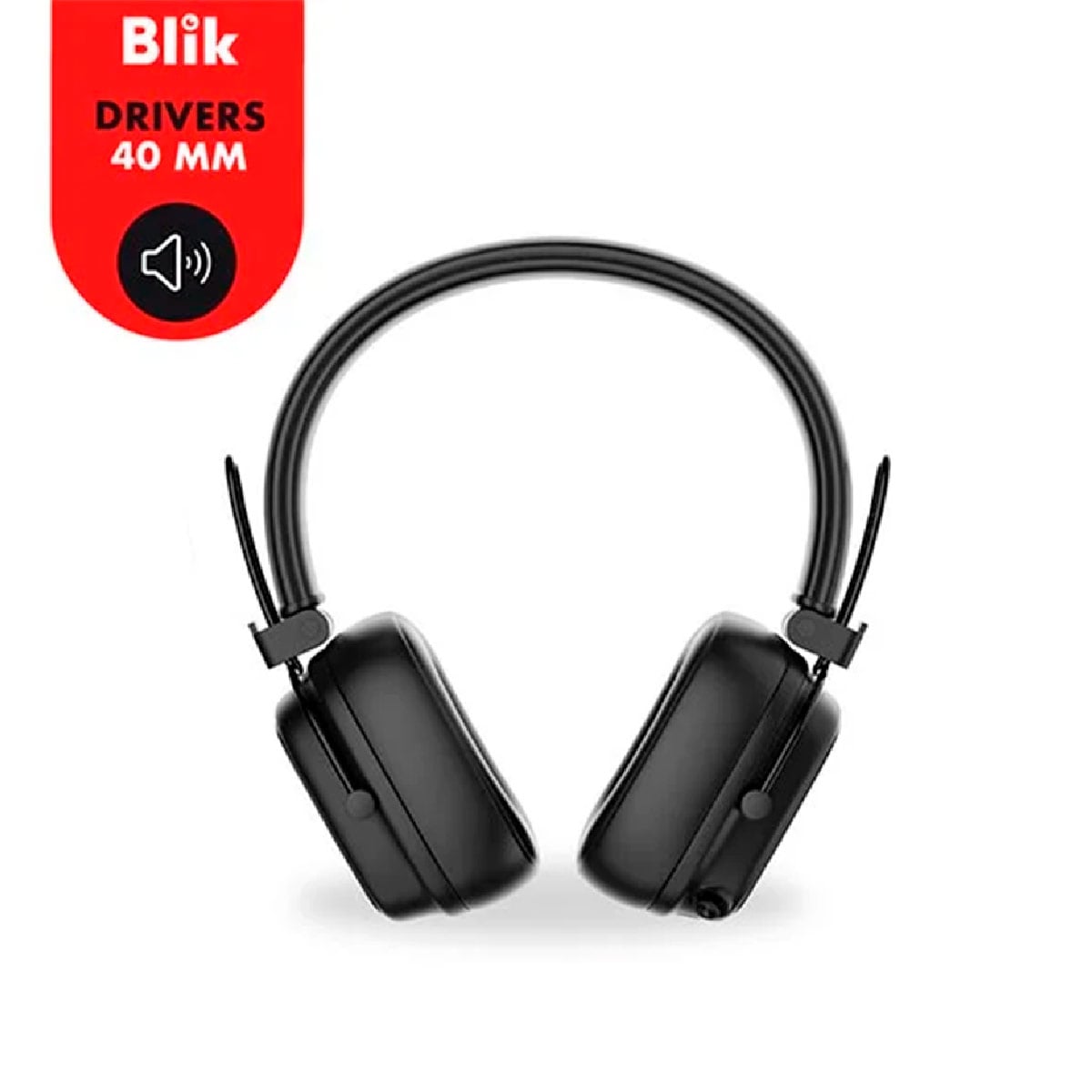 AUDÍFONOS BLUETOOTH INALÁMBRICOS BLIK FEEL250 NEGROS 20 HRS - 4