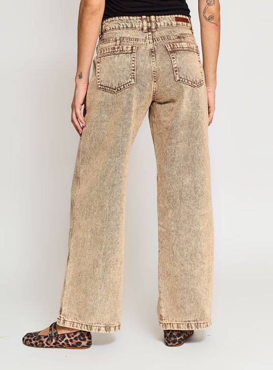 JEANS ALGODÓN WIDE LEG MUJER BARBADOS - 3