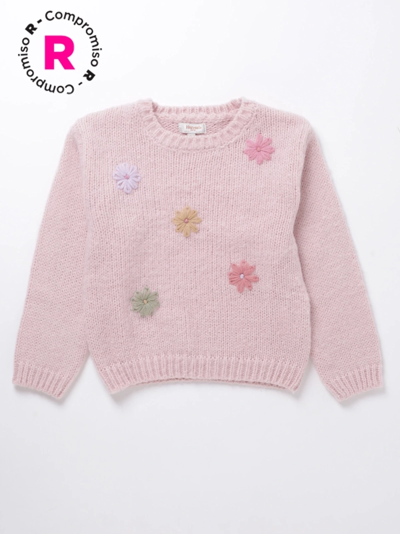 SWEATER NIÑA HARVEST BORDADO