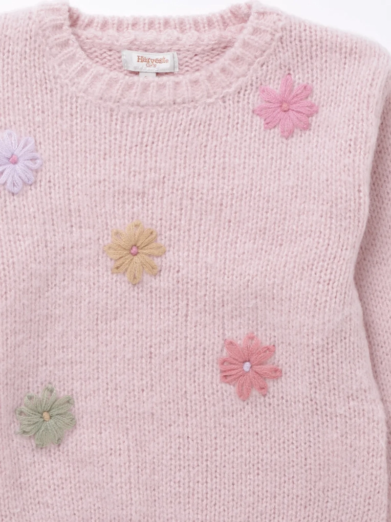 SWEATER NIÑA HARVEST BORDADO - 3