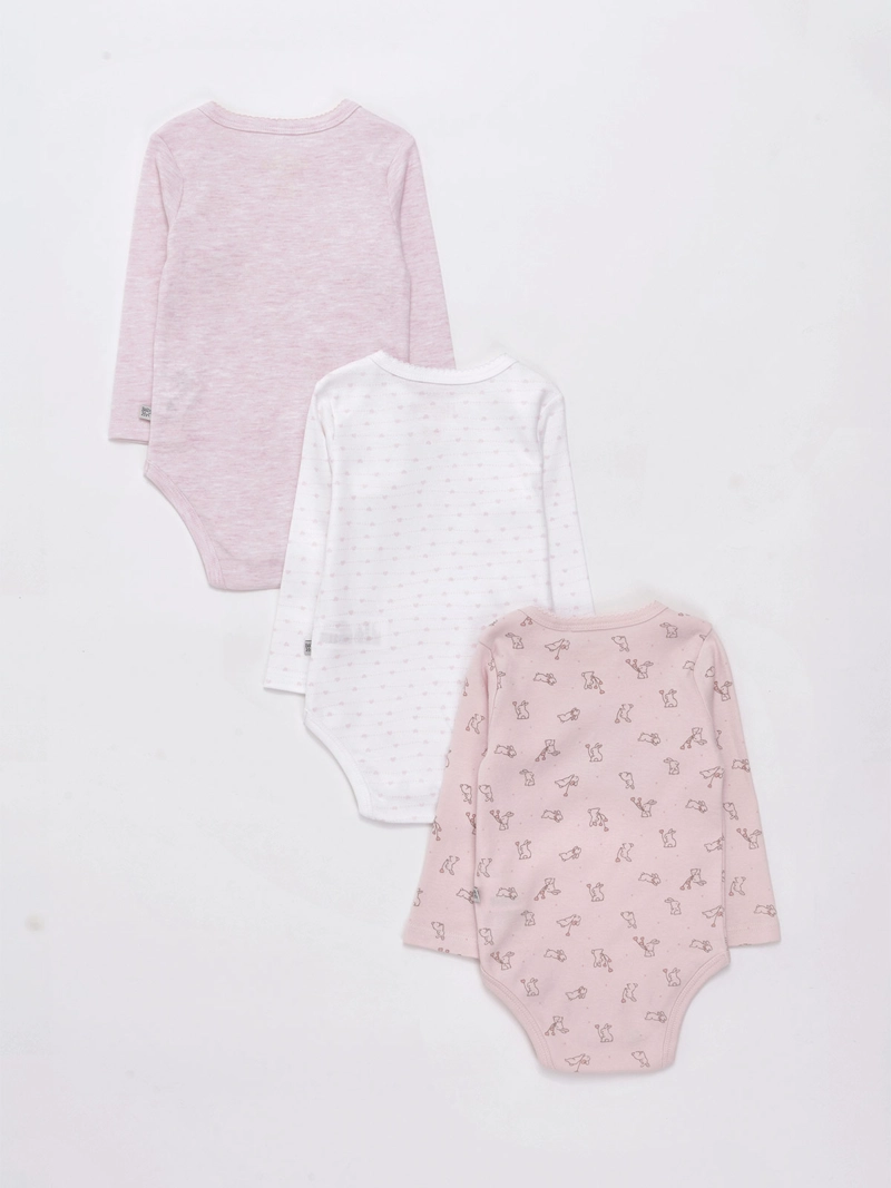 PACK X3 BODY NIÑA BABY HARVEST - 2