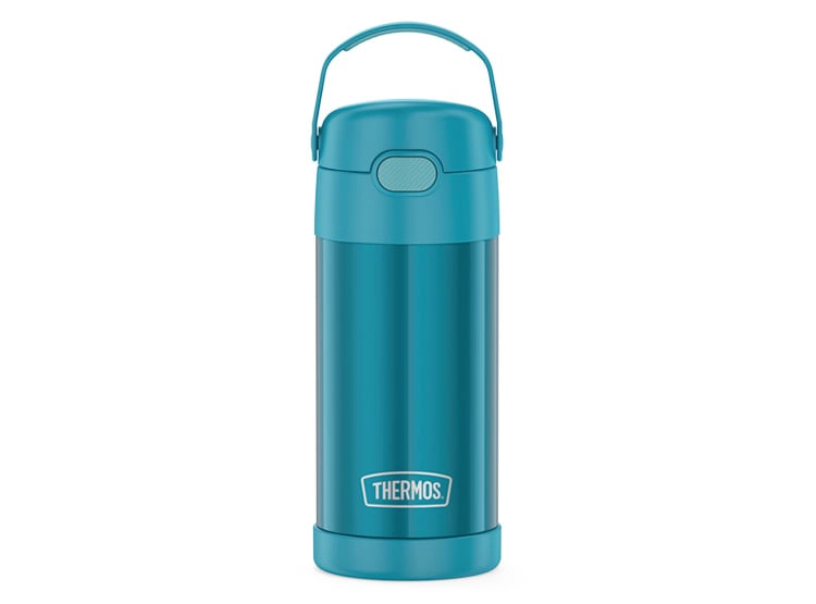 BOTELLA THERMOS KIDS ACERO INOXIDABLE 355ML TURQUESA - 1