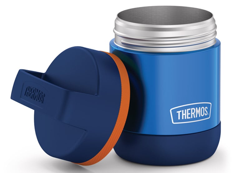 TERMO COMIDA THERMOS CARRY ACERO INOXIDABLE 290ML AZUL - 2