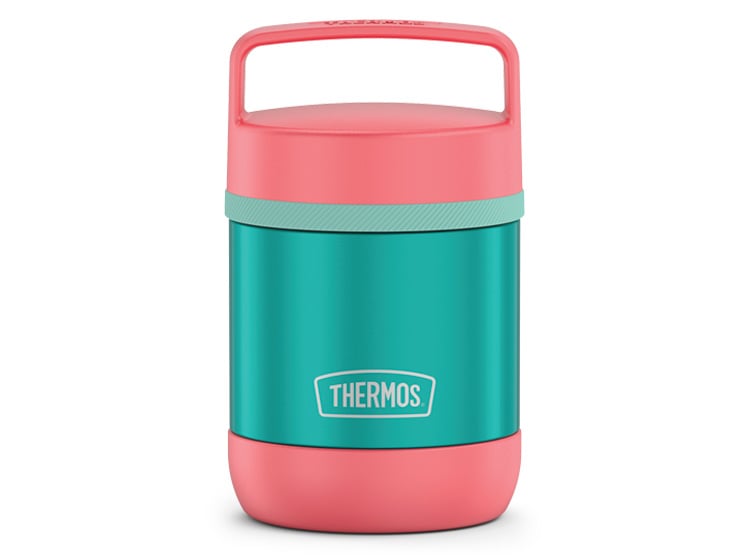 TERMO COMIDA THERMOS CARRY ACERO INOXIDABLE 290ML TURQUESA - 1