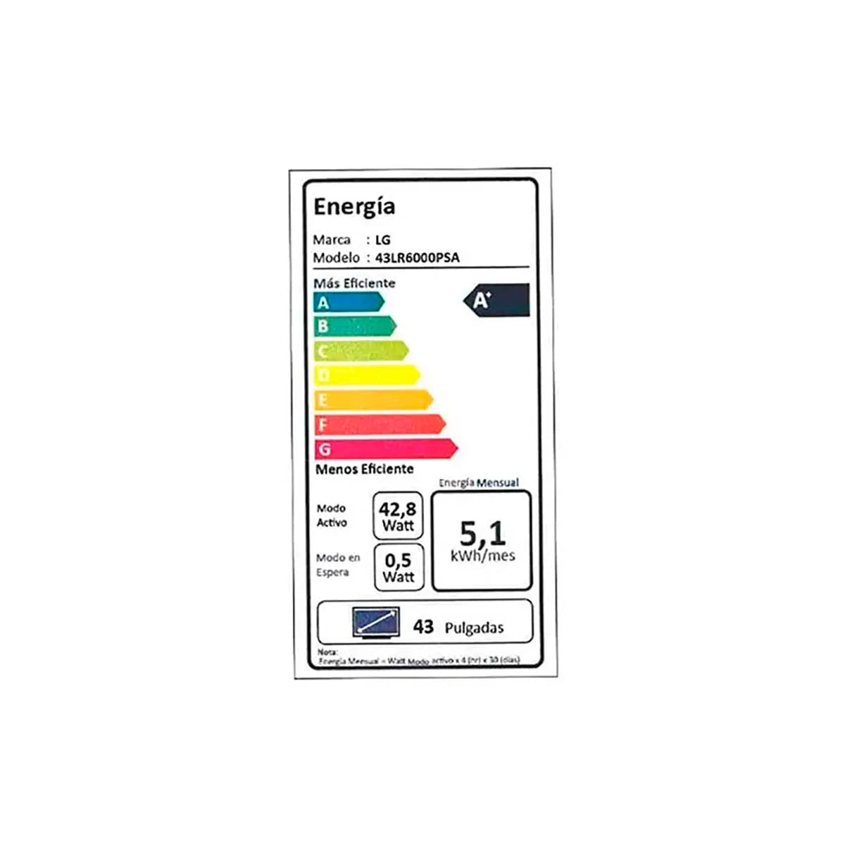 SMART TV LG LED FHD 43” 43LR6000PSA - 7