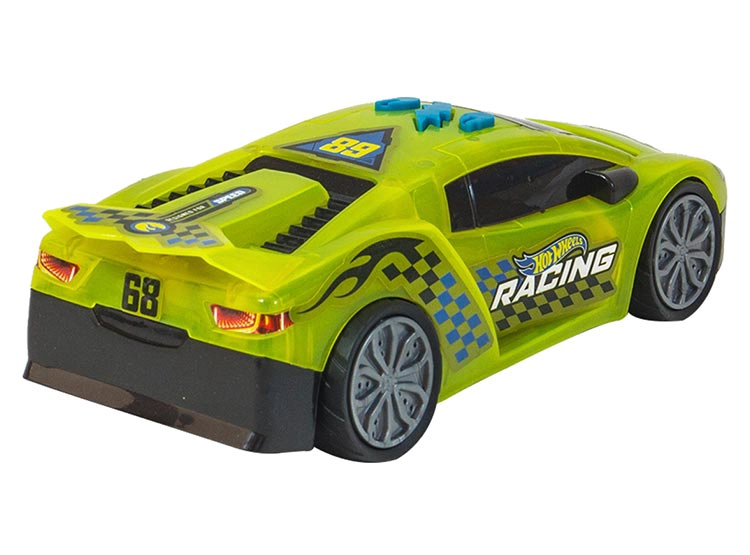 VEHICULO LIGHT & SOUND HOT WHEELS SPEEDY CAR 2ASS - 12