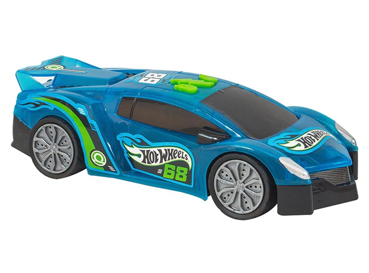 VEHICULO LIGHT & SOUND HOT WHEELS SPEEDY CAR 2ASS - 4