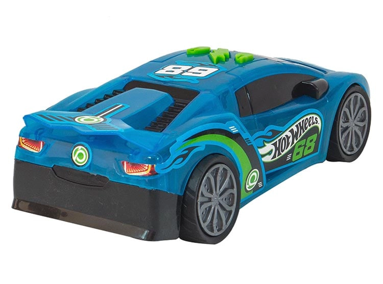 VEHICULO LIGHT & SOUND HOT WHEELS SPEEDY CAR 2ASS - 5