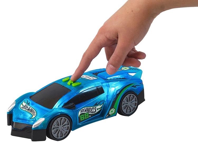 VEHICULO LIGHT & SOUND HOT WHEELS SPEEDY CAR 2ASS - 7