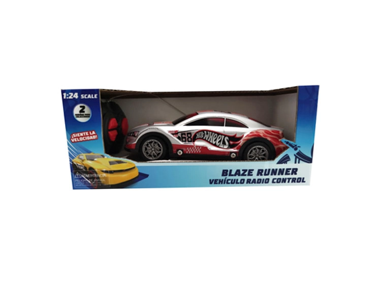 VEHÍCULO RADIO CONTROLADO HOT WHEELS BLAZE RUNNER - 11