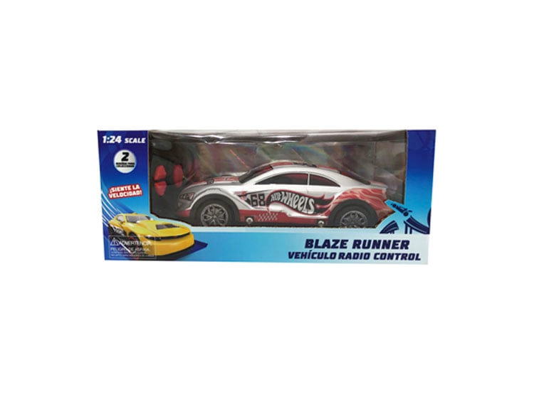 VEHÍCULO RADIO CONTROLADO HOT WHEELS BLAZE RUNNER - 9