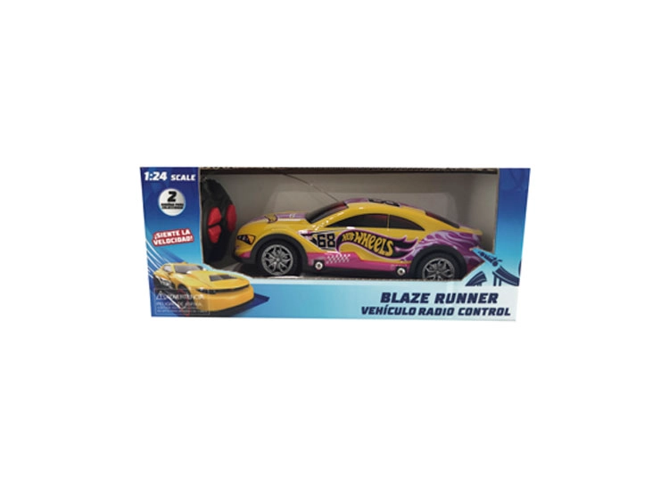 VEHÍCULO RADIO CONTROLADO HOT WHEELS BLAZE RUNNER - 10