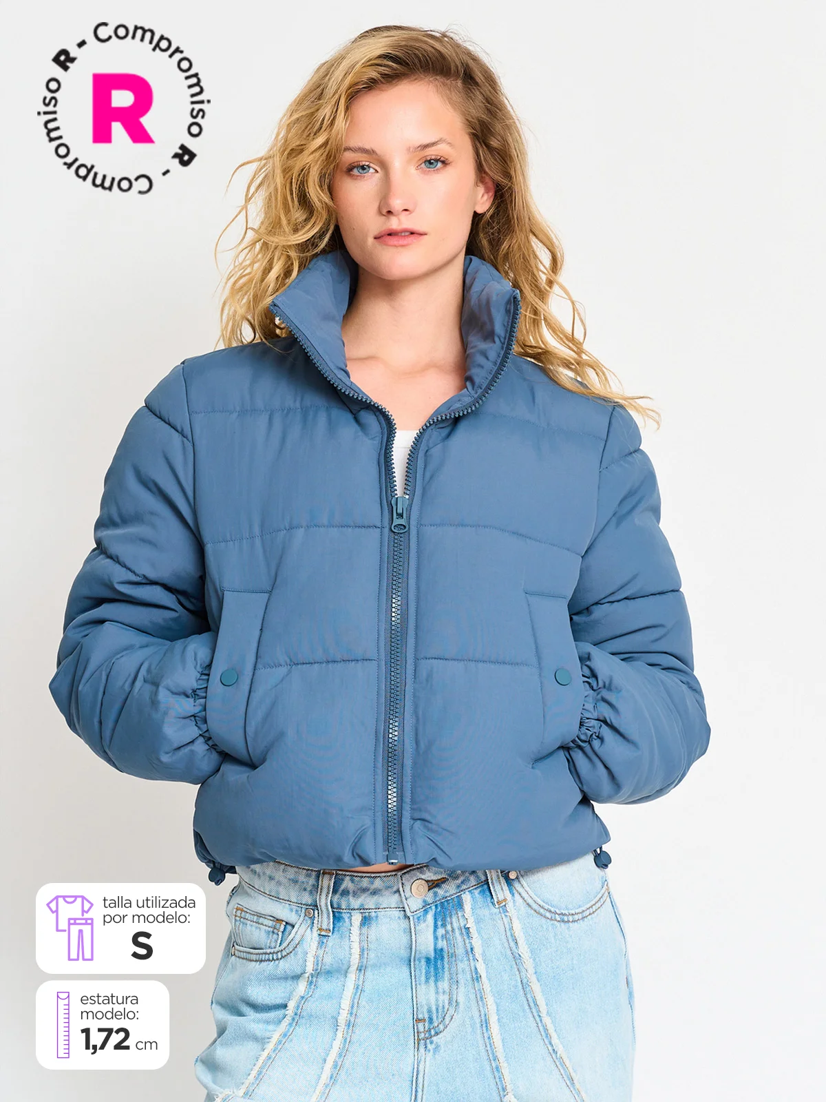 PARKA MUJER INDEX CORTA PUFFA - 1
