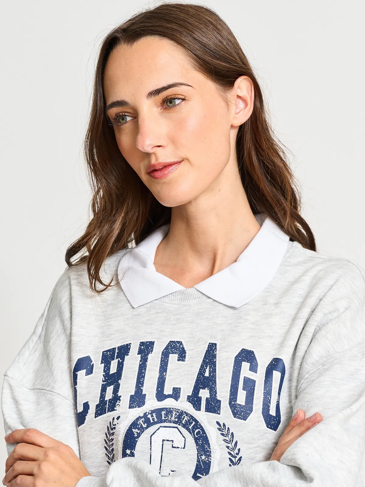 POLERÓN MANGA LARGA ALGODÓN MUJER INDEX CUELLO POLO - 3