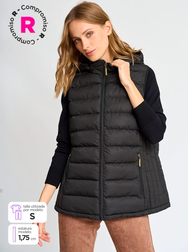 PARKA MUJER AZIZ SIN MANGAS ANTONIA - 1