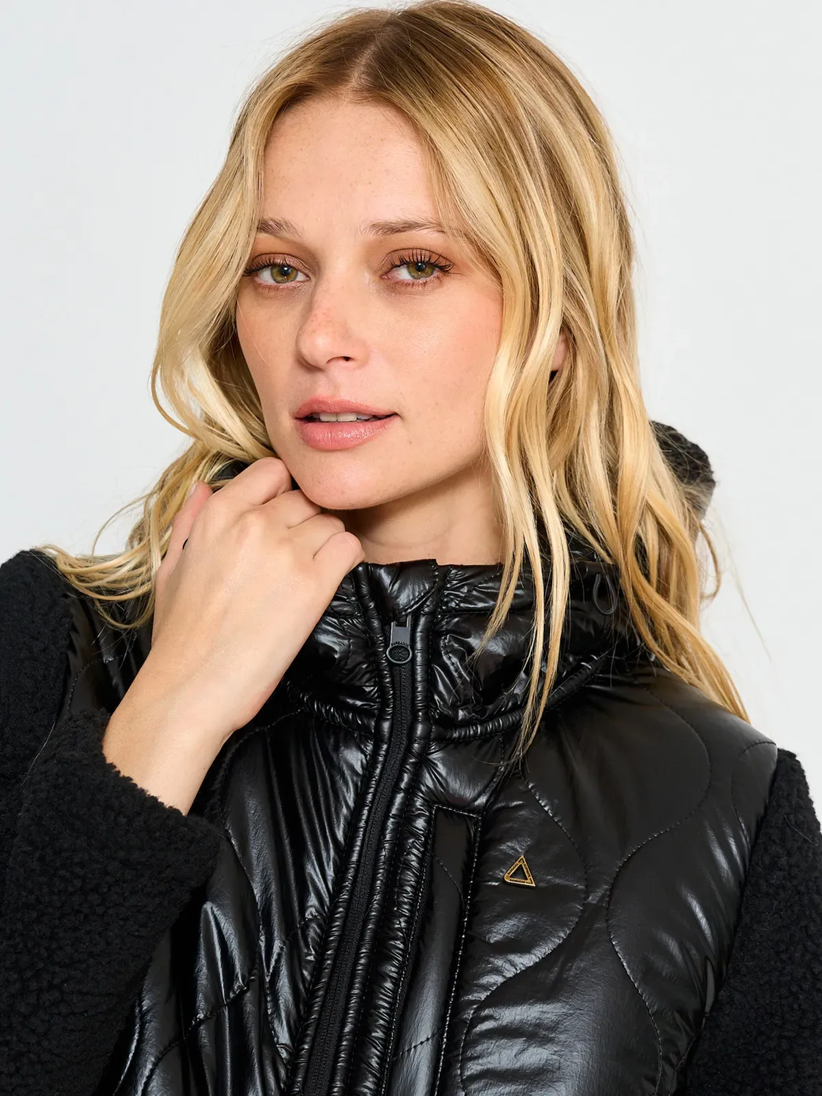 POLERÓN MANGA 3/4 SHERPA MUJER BARBADOS NEGRO - 3