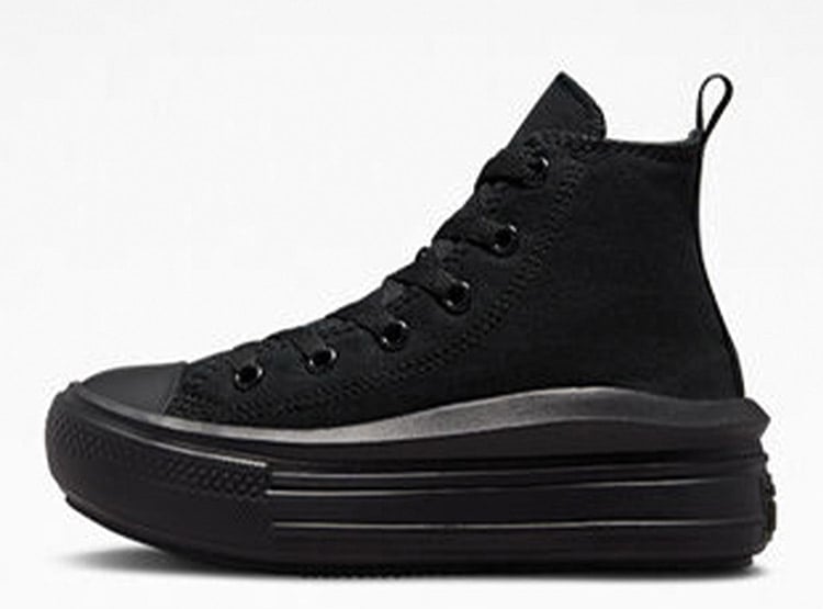ZAPATILLAS UNISEX CONVERSE ESCOLARES NEGRO CHUCK TAYLOR ALL STAR MOVE - 3