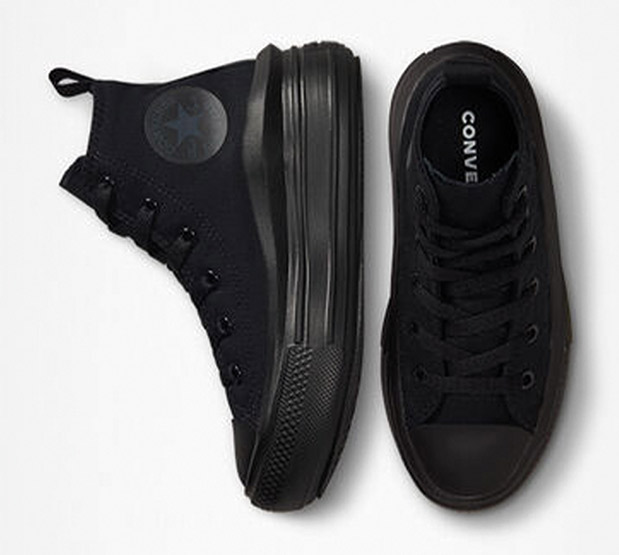 ZAPATILLAS UNISEX CONVERSE ESCOLARES NEGRO CHUCK TAYLOR ALL STAR MOVE - 5
