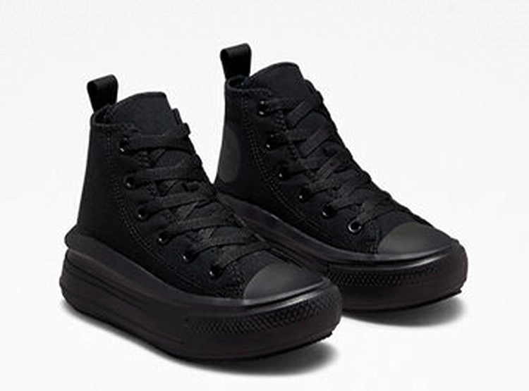 ZAPATILLAS UNISEX CONVERSE ESCOLARES NEGRO CHUCK TAYLOR ALL STAR MOVE - 2