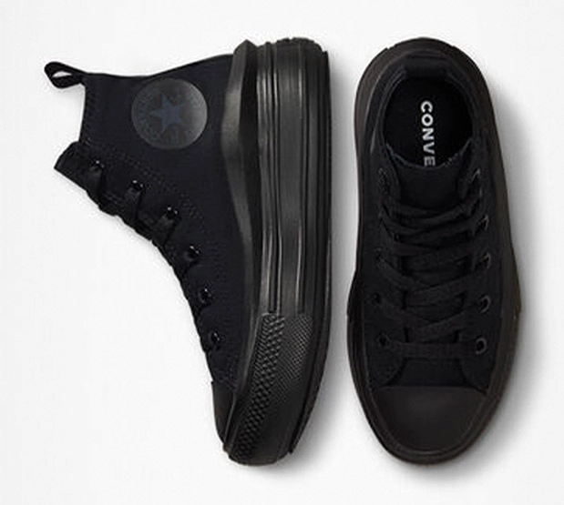 ZAPATILLAS UNISEX CONVERSE ESCOLARES NEGRO CHUCK TAYLOR ALL STAR MOVE - 5