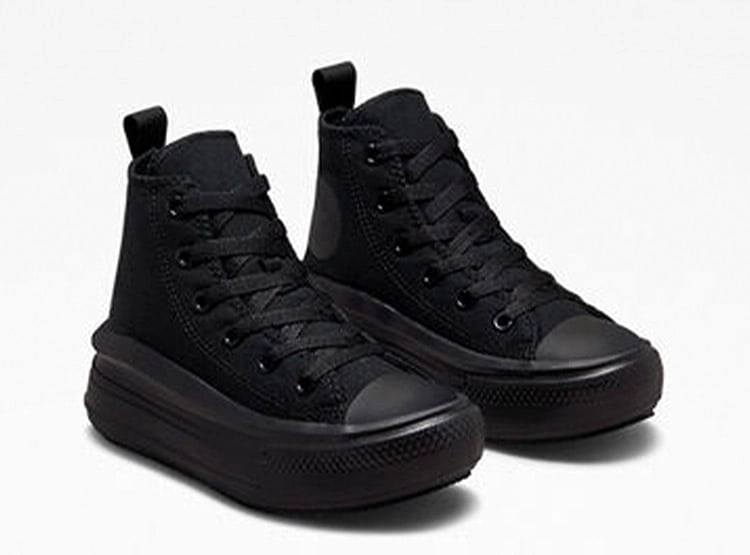 ZAPATILLAS UNISEX CONVERSE ESCOLARES NEGRO CHUCK TAYLOR ALL STAR MOVE - 2