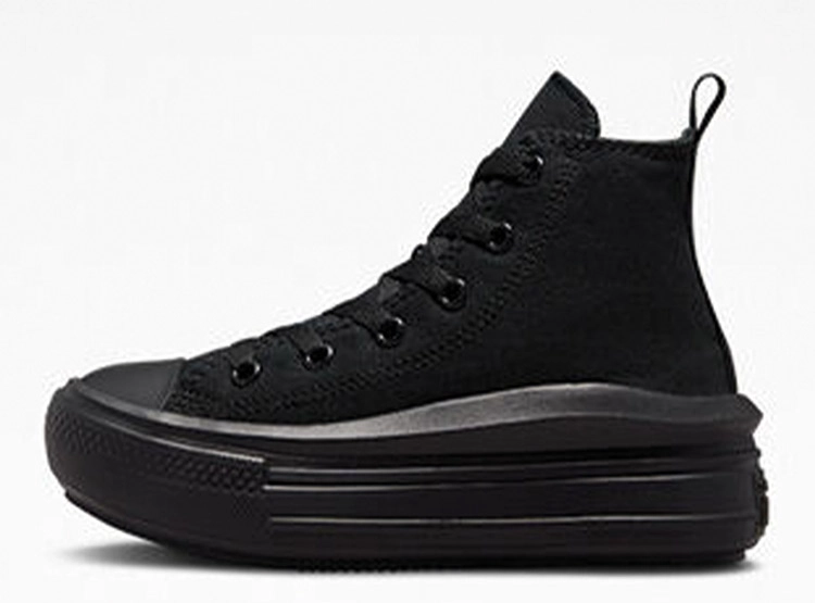 ZAPATILLAS UNISEX CONVERSE ESCOLARES NEGRO CHUCK TAYLOR ALL STAR MOVE - 3