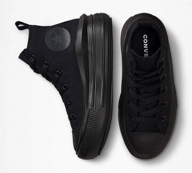 ZAPATILLAS UNISEX CONVERSE ESCOLARES NEGRO CHUCK TAYLOR ALL STAR MOVE - 5