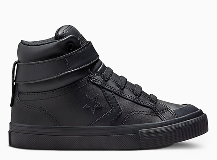 ZAPATILLAS UNISEX CONVERSE ESCOLARES NEGRO PRO BLAZE STRAP - 1