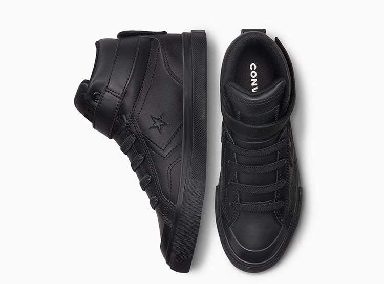 ZAPATILLAS UNISEX CONVERSE ESCOLARES NEGRO PRO BLAZE STRAP - 4